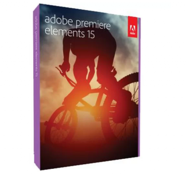 Adobe Premiere Elements 15 video editing software box